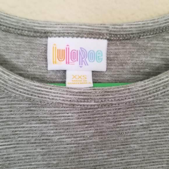 LuLaRoe Grey T-Shirt Dress- Simply Comfortable - Picture 3 of 7